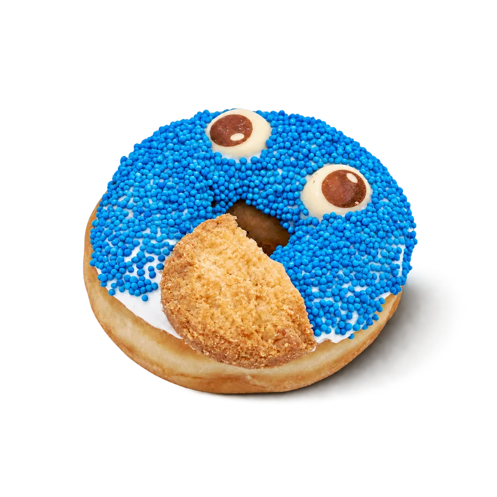 Cookie monster Donut