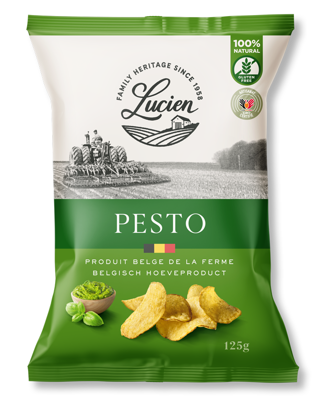 Pesto chips