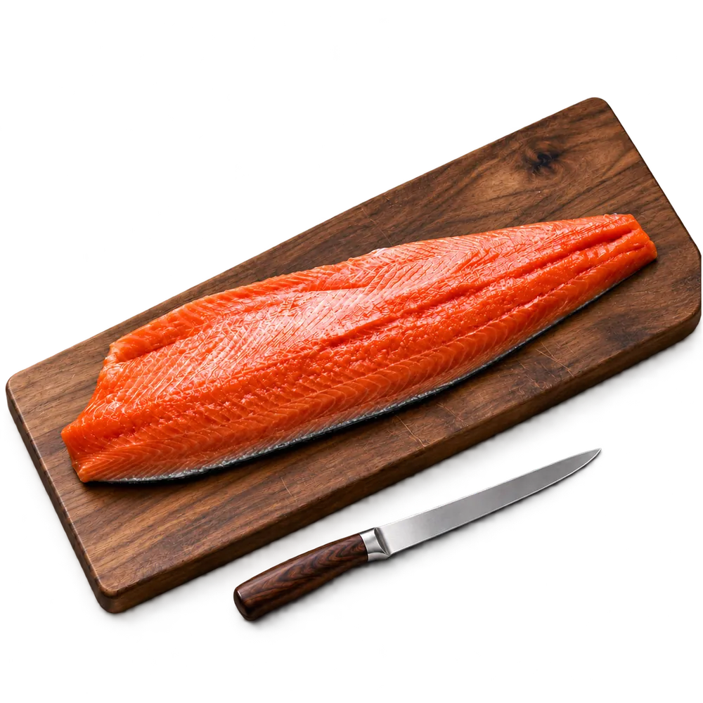 Verse zalmfilet met vel