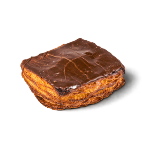 Vierkant choco pudding