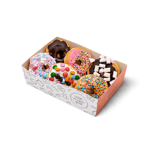 6 Mini Donuts- Assortiment